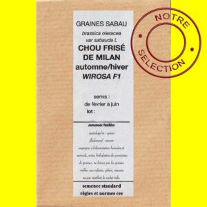 Chou-frisé-de-Milan-Wirosa- Chou frisé de Milan - WIROSA F1 (automne/hiver)
