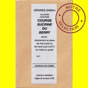 Courge sucrine - DU BERRY