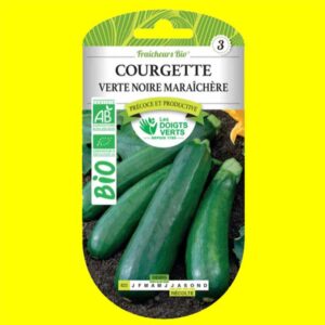 Courgette-MARAICHERE-Bio Courgette - MARAICHERE bio (longue verte) (3gr)