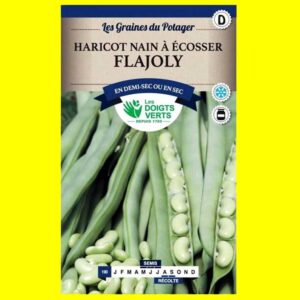 Haricot-Nain-Flajoly Haricot nain à écosser - FLAJOLY (220gr)