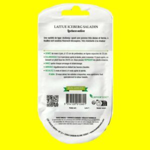 Laitue iceberg - SALADIN (2gr)