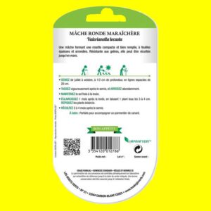 Mâche / salade de blé - Ronde Maraîchère (5gr)