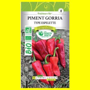Piment - GORRIA type Espelette (0,4gr) Bio