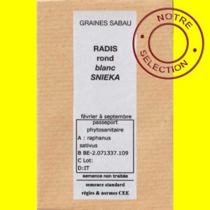 Radis-rond-blanc-Snieka-cop Radis rond Blanc - SNIEKA (15gr)