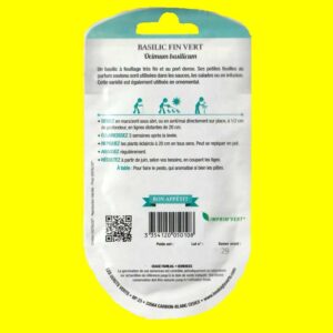 Basilic - Fin vert (3gr)