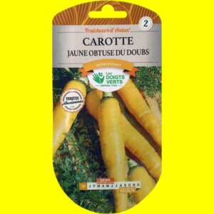 carotte-Jaune-obtuse-du-Dou Carotte fourragère - JAUNE DU DOUBS (10gr)