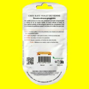 Chou rave - VIOLET DE VIENNE (3gr)