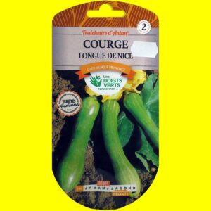 courge-longue-de-nice courgette de NICE (Longue Verte coureuse) (5gr)