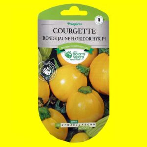 courgette-ronde-jaune-flori Courge/ Courgette - FLORIDOR (Ronde jaune) (1gr)