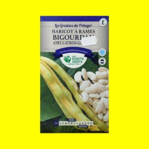 haricot-a-rames-bigourdan Haricot Rame à Ecosser - BIGOURDIN (200 graines)