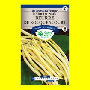 haricot-beurre-de-rocquenco Haricot Mangetout Jaune Nain - ROCQUENCOURT (200gr)
