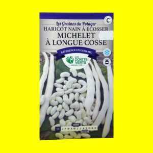 haricot-nain-a-ecosser-mich Haricot nain à écosser - MICHELET (220gr)