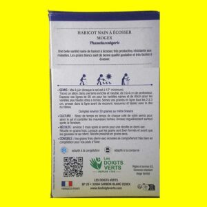 Haricot Nain à Ecosser - MOGEX (200gr)