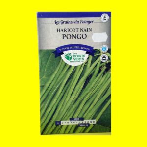 haricot-nain-pongo- Haricot Mangetout Vert Nain - PONGO (150gr)