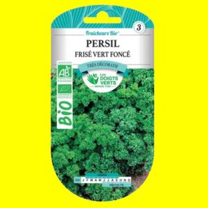Persil - frisé vert foncé (bio) (5gr)