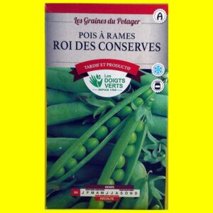 Pois à rame - Roi des conserves (220gr)