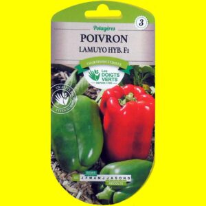 poivron-lamuyo-hyb Poivron vert/rouge - Lamuyo F1
