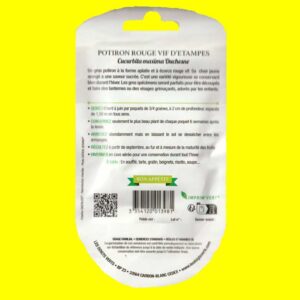 Potiron - Rouge vif d'Etampe (7gr)